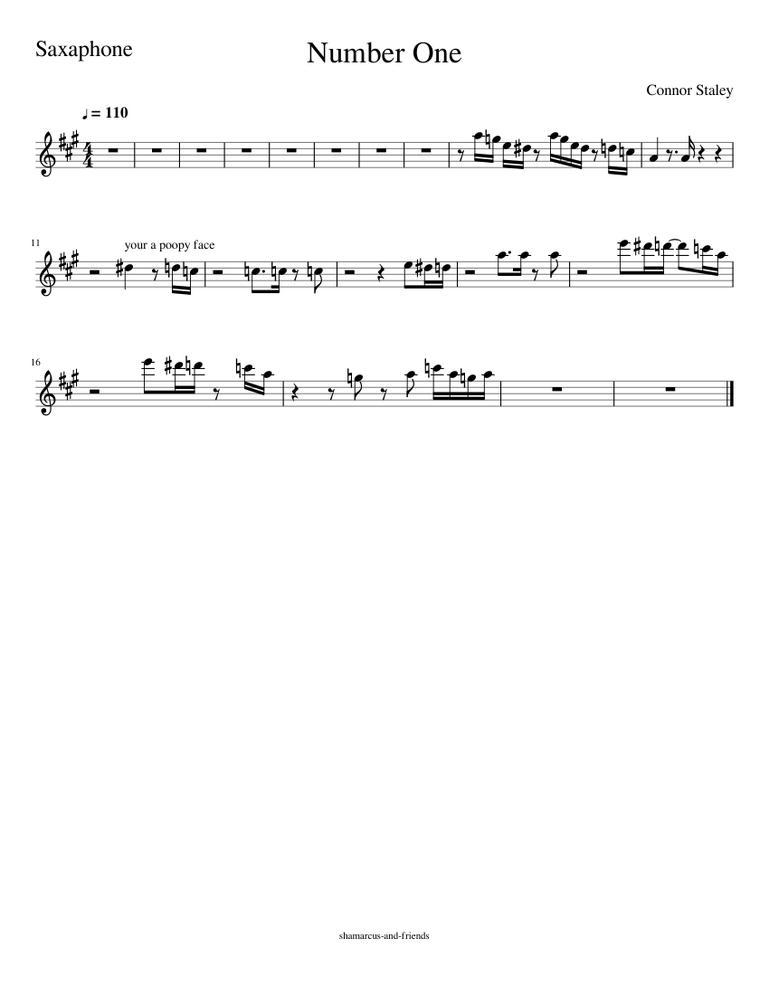 Jazz 1 Saxophone Sheet music