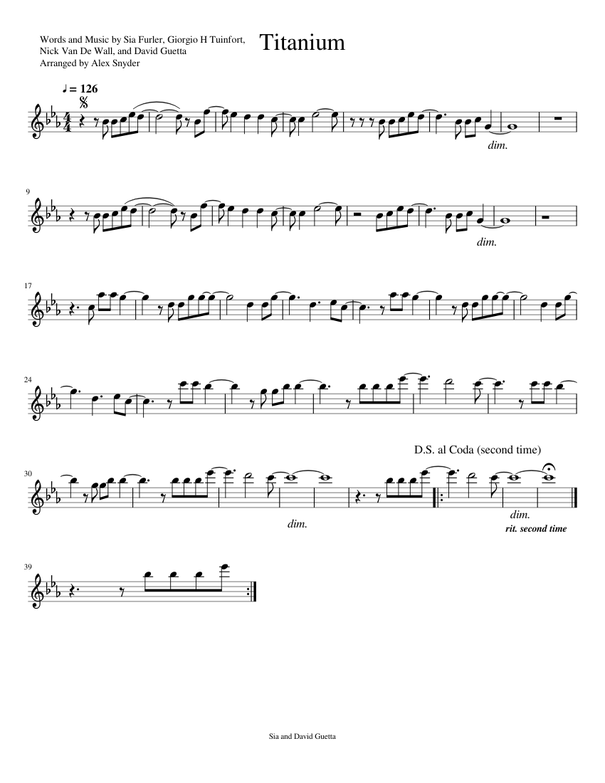 titanium-flute-solo-sheet-music-for-flute-download-free-in-pdf-or-midi