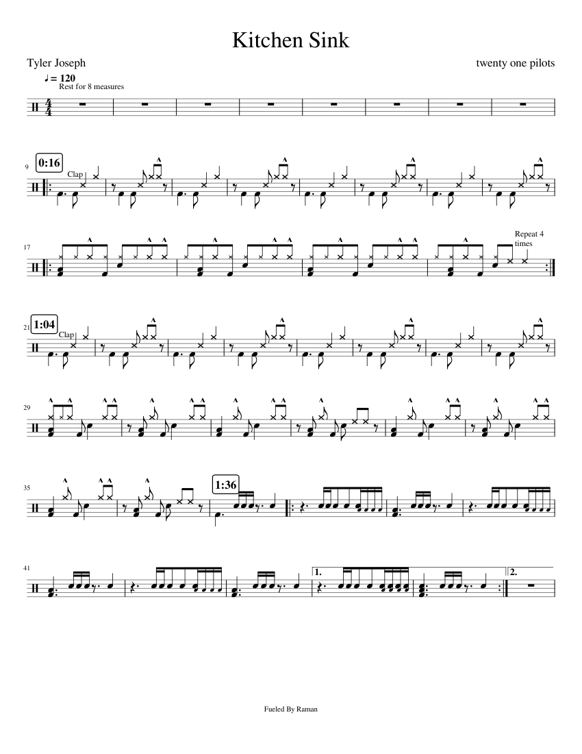 Skachat Twenty One Pilots Kitchen Sink