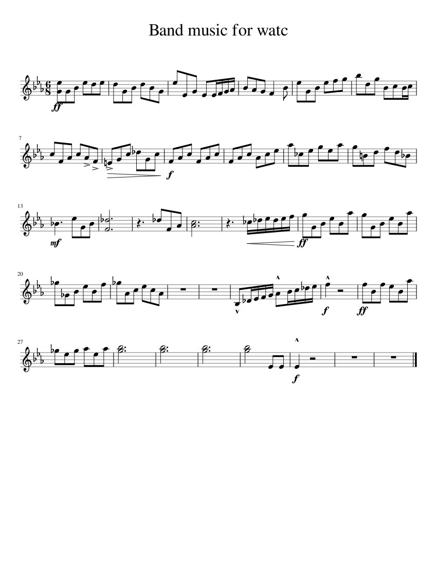 We are the champions sheet music for Piano download free in PDF or MIDI