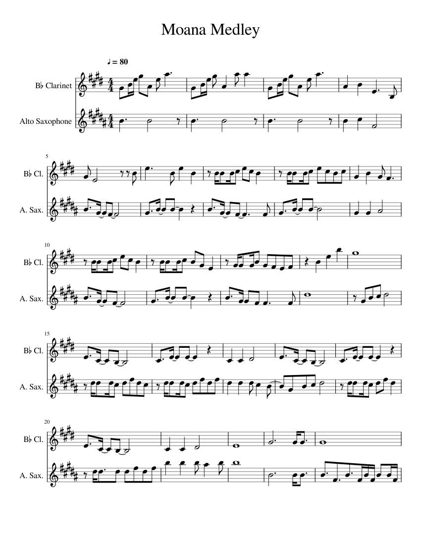 moana-sheet-music-for-clarinet-alto-saxophone-download-free-in-pdf-or-midi