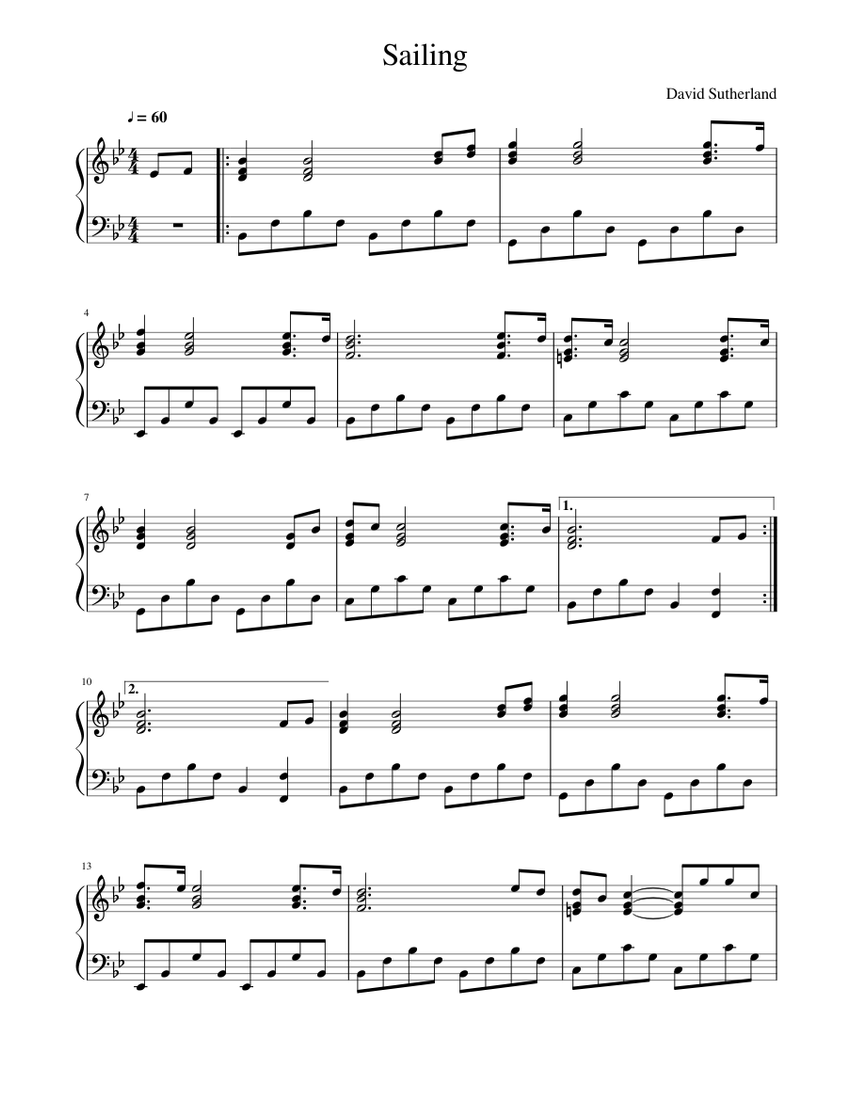 sailing-sheet-music-for-piano-solo-musescore