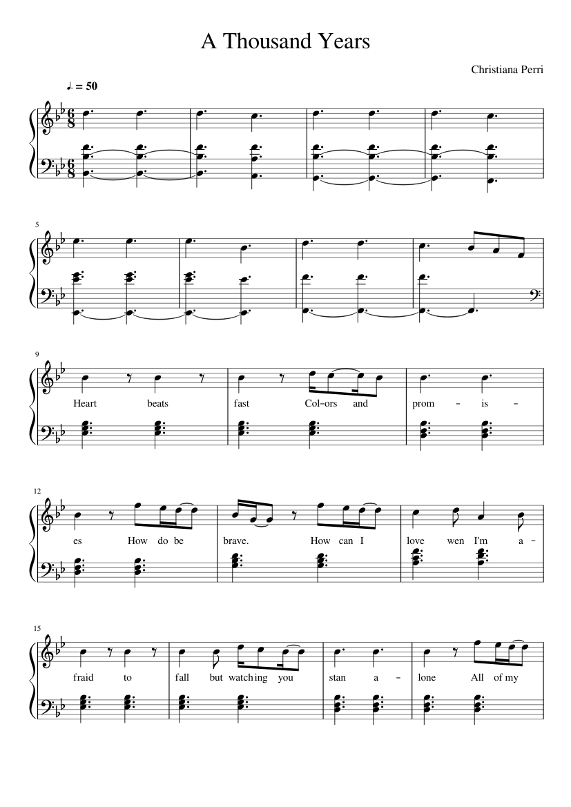 a-thousand-years-sheet-music-for-piano-download-free-in-pdf-or-midi