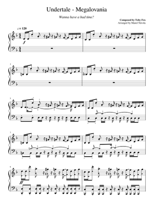 Toby Fox Sheet Music Free Download In Pdf Or Midi On Musescore Com