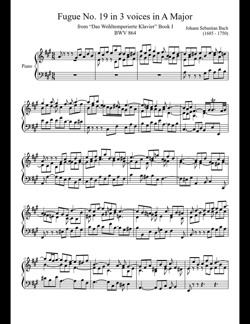 fugue-no-19-bwv-864-in-a-major-sheet-music-for-piano-download-free-in