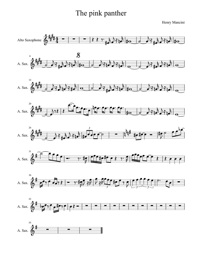 pink-panther-part-2-sheet-music-for-alto-saxophone-download-free-in