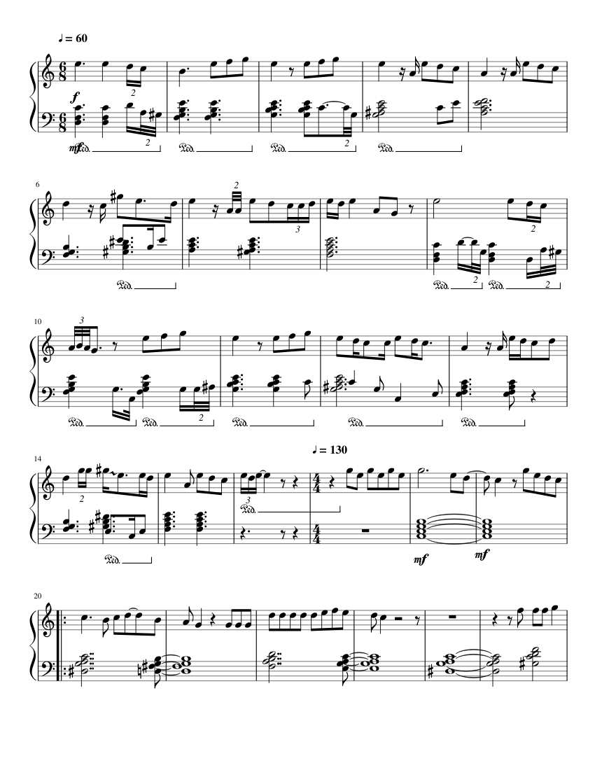 Rex Orange County Sunflower For Solo Piano Sheet Music For Piano Download Free In Pdf Or Midi Musescore Com