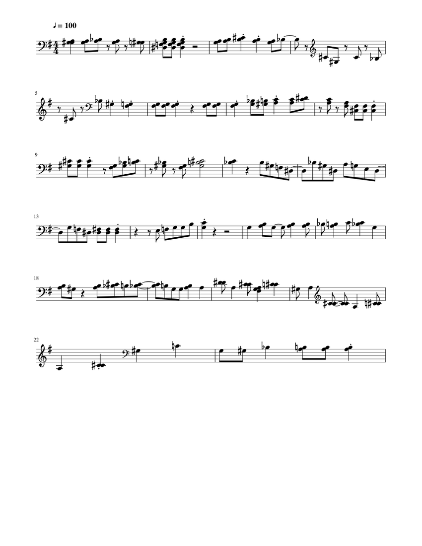 Wii Mii menu theme Piano Sheet music for Piano | Download free in PDF