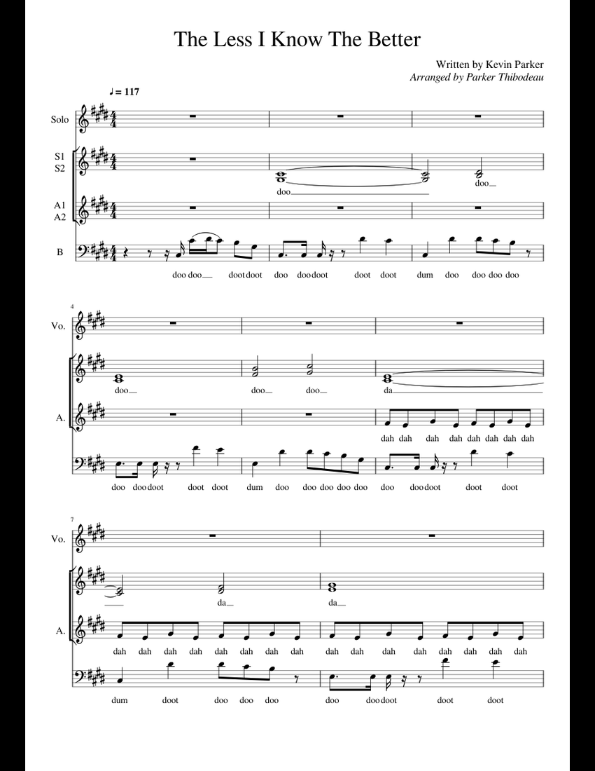 Tame Impala The Less I Know The Better Bass Tab