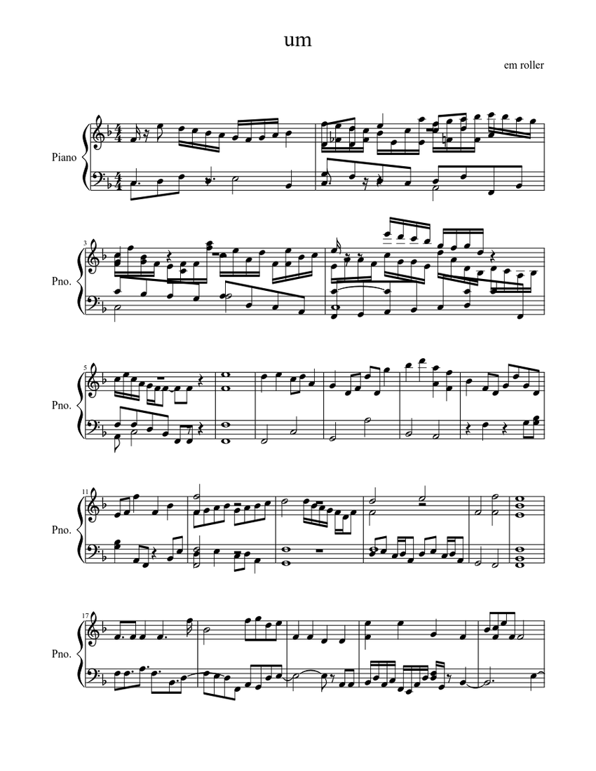 Sunshine Dandelions Sheet music for Piano (Solo)