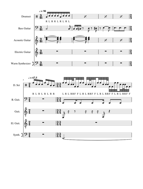 Sheet Music For Guitar Bass Synthesizer Musescore Com Super street fighter 2 zangief theme guitar instrumental cover. musescore com