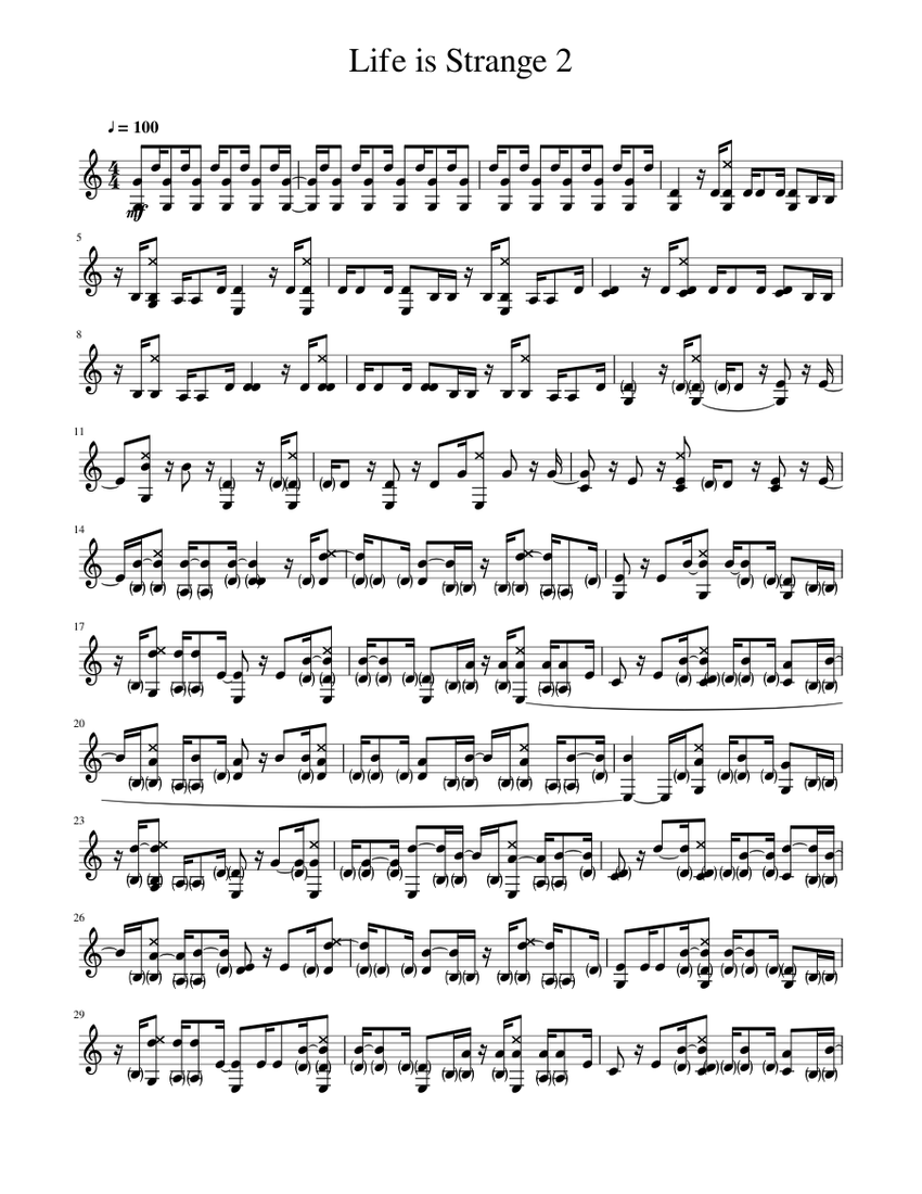 Life is Strange 2 First Episode