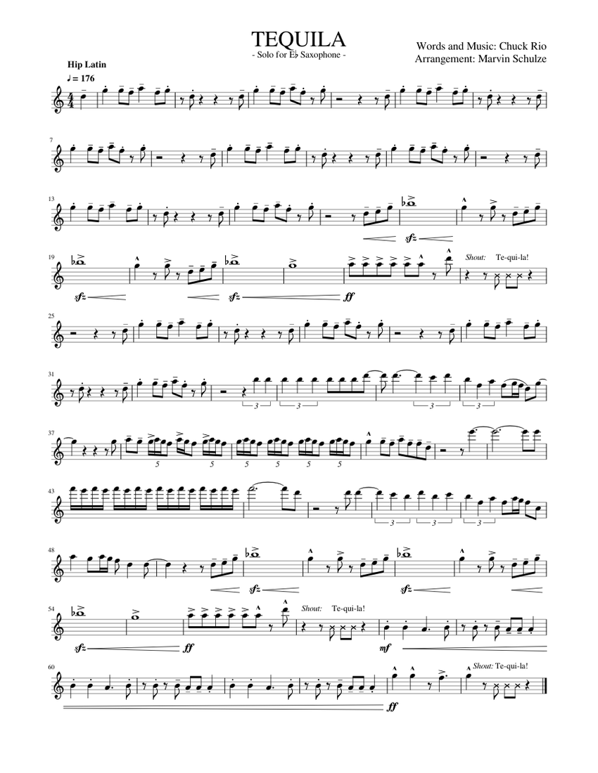 tequila-sheet-music-for-alto-saxophone-download-free-in-pdf-or-midi