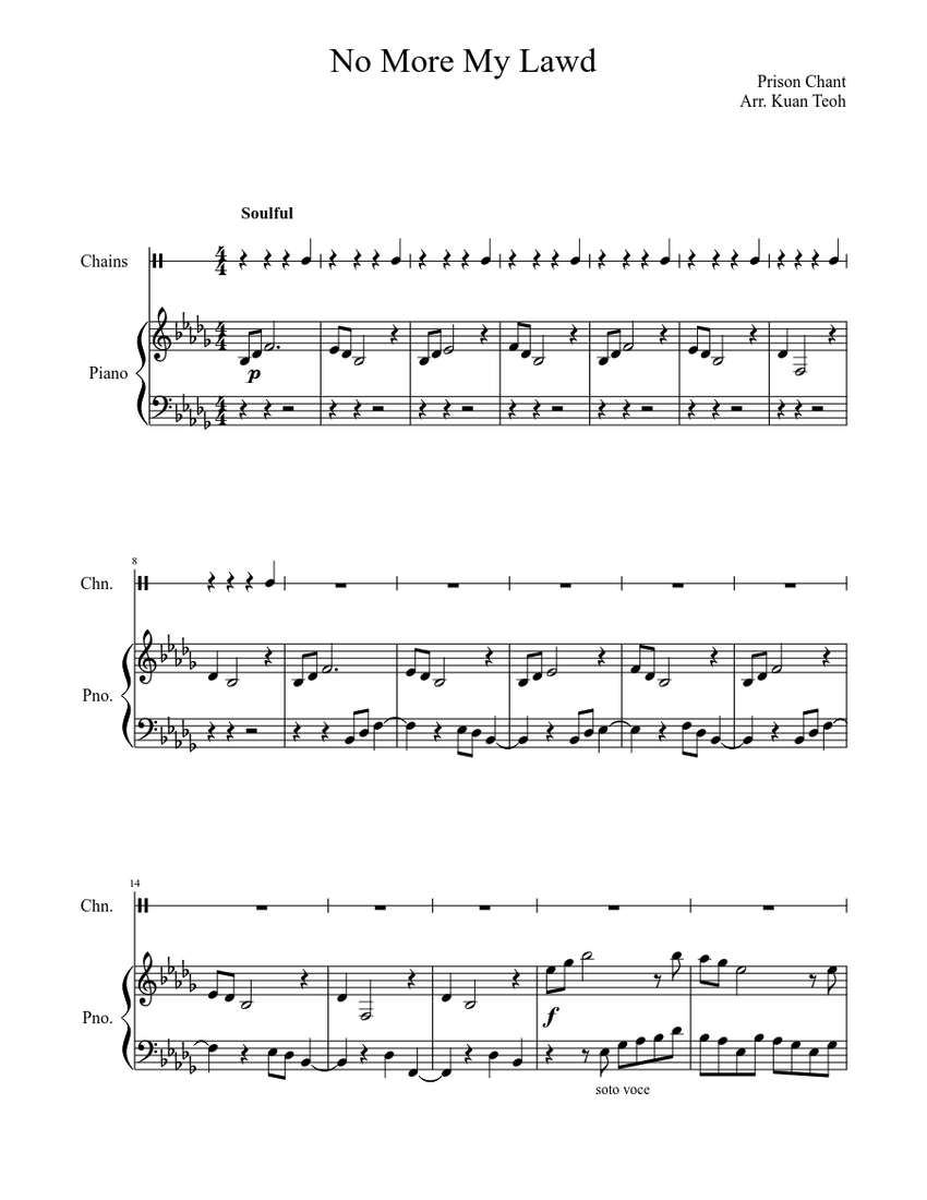 Agony Into The Woods Chords