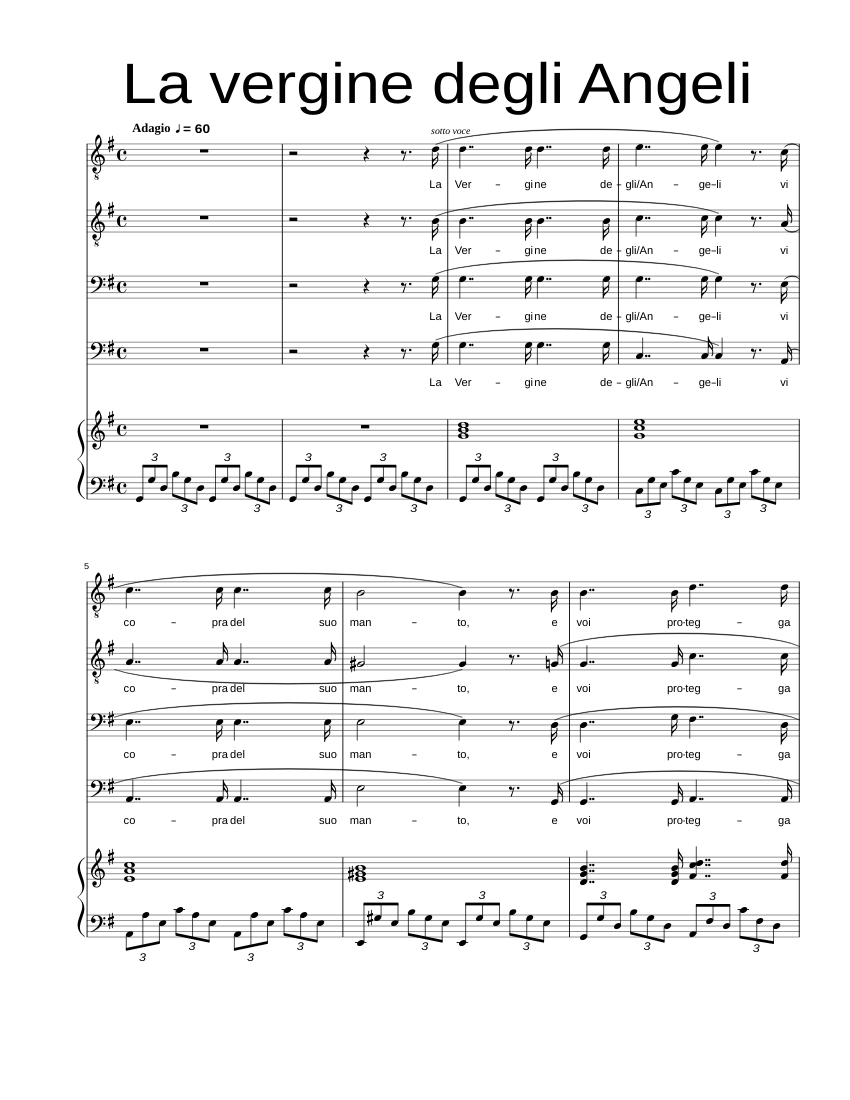 La Vergine Degli Angeli Verdi
