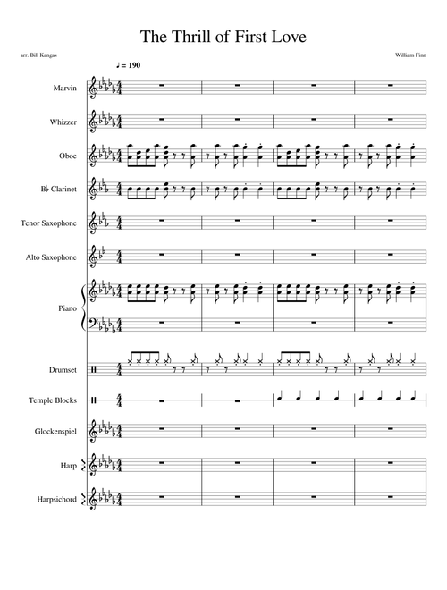 Sheet Music For Harpsichord With 12 Instruments Musescore Com - sax logo roblox