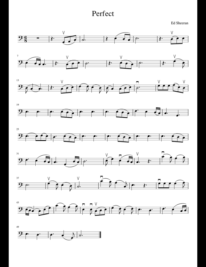 perfect-sheet-music-for-cello-download-free-in-pdf-or-midi
