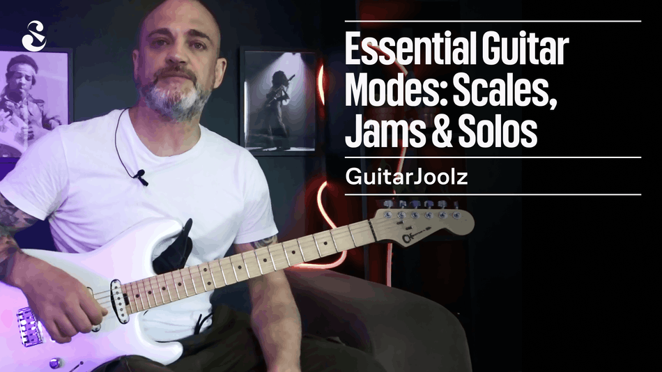 Essential Guitar Modes: Scales, Jams & Solos