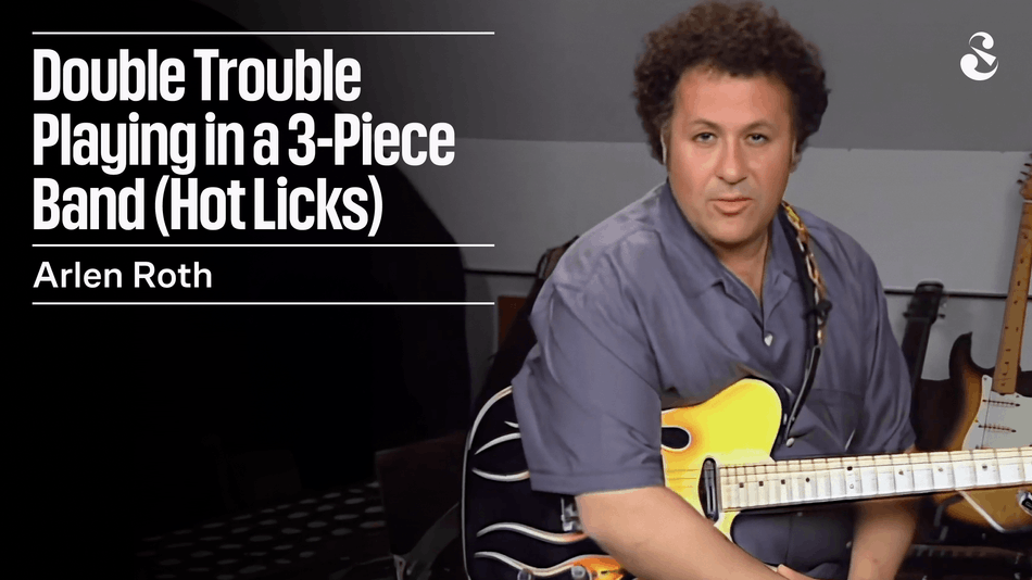 Arlen Roth With Double Trouble Playing in a 3-Piece Band (Hot Licks)