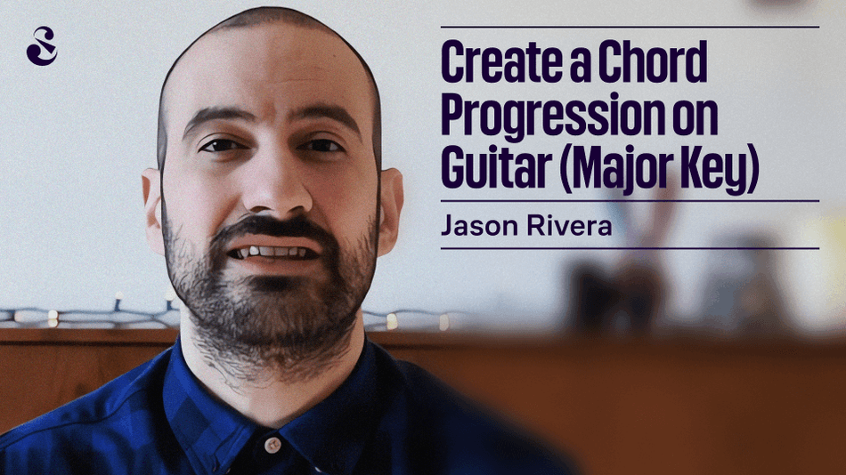 Create a Chord Progression on Guitar (Major Key)