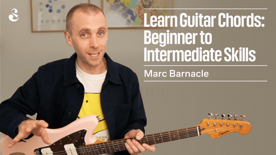 Learn Guitar Chords: Beginner to Intermediate Skills for Electric or Acoustic Guitar