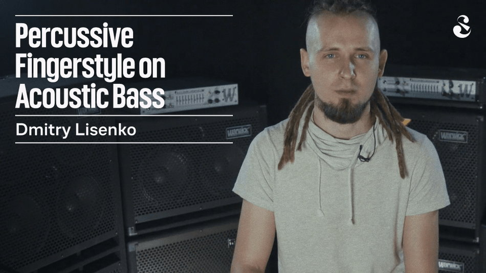 Percussive Fingerstyle On Acoustic Bass