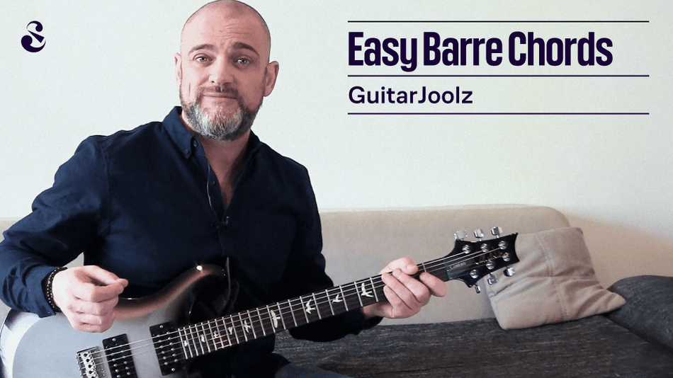 Easy Barre Chords for Guitar